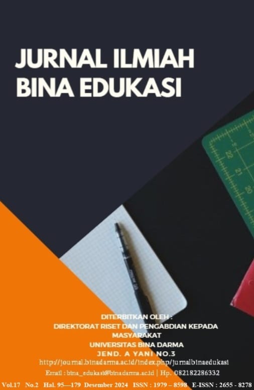 					View Vol. 17 No. 2 (2024): JURNAL ILMIAH BINA EDUKASI
				